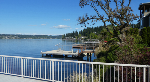Lk Sammamish deck north